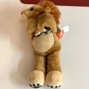 Huggers Lion soft plush toy 8"/20cm by Wild Republic Preloved.